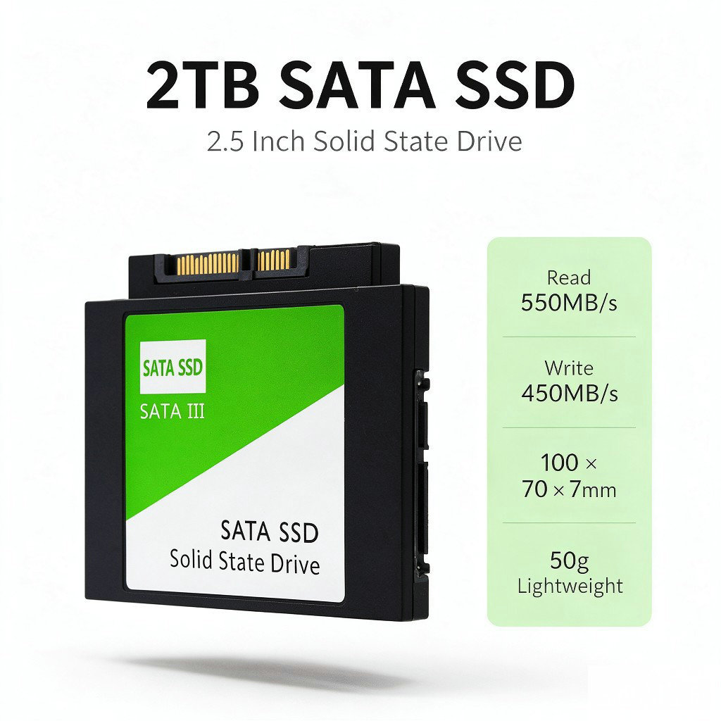 Used <strong>SSD</strong> 4TB High Speed Solid State Disk Internal Hard Drive Sata3 <strong>2.5</strong> <strong>Inch</strong> for Laptop Desktop