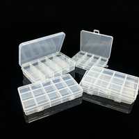 Boîte d'emballage en plastique transparente multifonctionnelle écologique, différentes tailles pour le stockage de perles et de petites pièces FANG YUAN 2mm/3mm