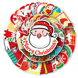 Tùy Chỉnh Chết Cắt Holographic Vinyl Dính Nhãn Với Thiết Kế Của Công Ty & Logo Mã Vạch Tính Năng Cho Món Quà Giáng Sinh Gói - Product Image 1