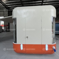 Remorque de camion alimentaire à 4 roues en acier galvanisé Manviton certifiée CE DOT, garantie 1 an, résistante à la rouille, multifonctionnelle