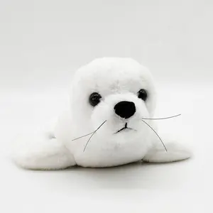 Custom 25cm Soft Sea Lion Plush Toys Sea World Animal Seal Plush Stuffed Doll Baby Sleeping Pillow Kids Girls Gifts