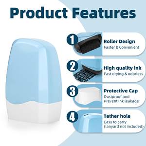 Sello de rodillo de información de protección contra robo de identidad - Product Image 6