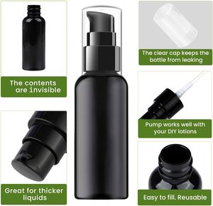 5ml 10ml 15ml 20ml 30ml 50ml 100ml <b>200ml</b> Violet Glass Round Essential Oil Lotion Skin Care Serum Cosmetic <b>Bottle</b> - Product Image 3