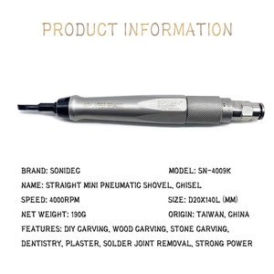 SONIDEC SN-4009K <span class=keywords><strong>Professionnel</strong></span> Industriel Mini Droit Portable <span class=keywords><strong>Pneumatique</strong></span> Pelle Ciseau Machine Puissant Air <span class=keywords><strong>Marteau</strong></span> OEM - Product Image 2
