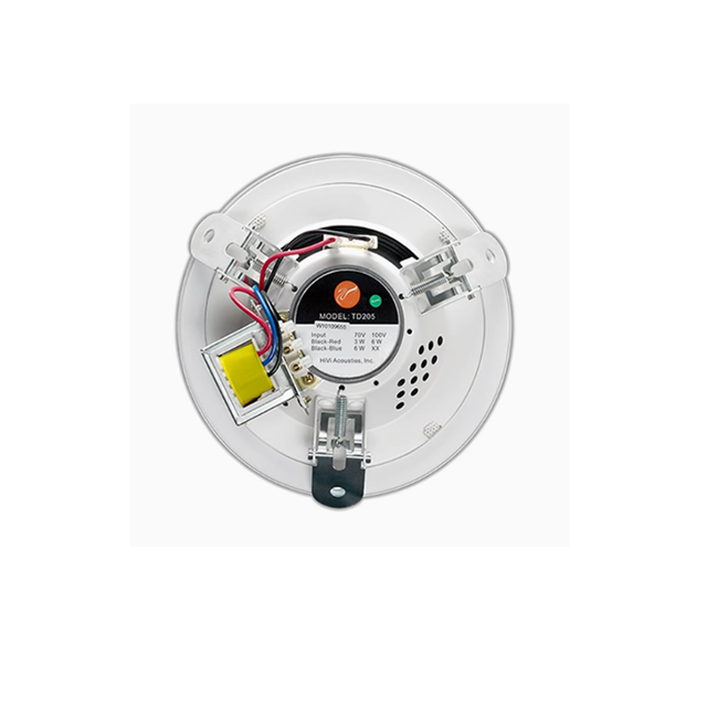 Frameless Ceiling Speaker Plastic Grille White Boat Speaker 1 Pair for Camper Motorhome Yacht RV Speaker