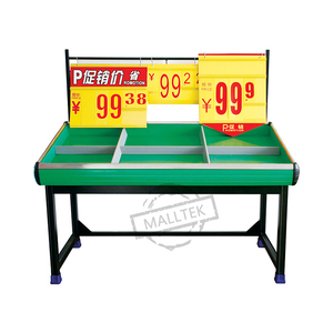 Estantes de exhibición de Metal, estante de supermercado para verduras y frutas - Product Image 3