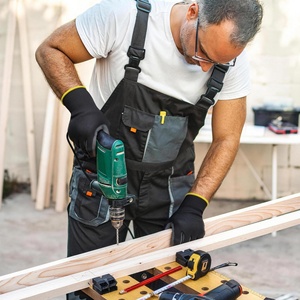 Guantes de Seguridad con Recubrimiento de PU en la Palma, Antideslizantes, de Protección para Trabajo, Certificados para Construcción - Product Image 4