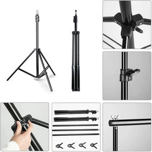 <span class=keywords><strong>Toile</strong></span> de <span class=keywords><strong>fond</strong></span> de <span class=keywords><strong>studio</strong></span> photo pliable en <span class=keywords><strong>toile</strong></span> non tissée HEYU personnalisée 2,6x3m, décoration de <span class=keywords><strong>fond</strong></span> vert - Product Image 4