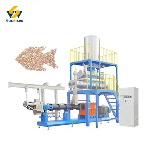 Twin-screw Puffed Floating Feed Pallet Mill Machines and Services Supplier (We can Provide Users with Recipes) in China
