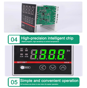 Hiển thị kỹ thuật số thông minh kiểm soát nhiệt độ cụ tcn4s Relay trạng thái rắn kép Đầu ra nhiệt độ điều khiển chuyển đổi - Product Image 6
