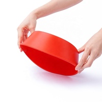 Moule à gâteau rond en silicone de qualité alimentaire, écologique, personnalisé, 20 cm * 6 cm, outil de pâtisserie pour la décoration de gâteaux
