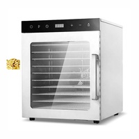 Innovatieve Ontwerp 800W Groente-en Droger Dehydrator Machine Met Voedsel Fabriek