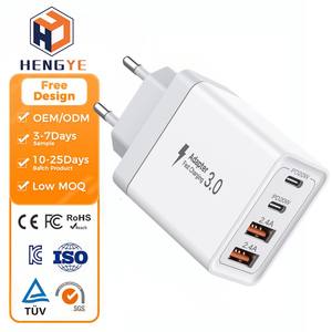 Adaptateur Secteur en Gros Prise US EU 20W Ultra-Mince USB-C PD 40W Type C Chargeur Téléphone Secteur Rapide 40W - Product Image 1