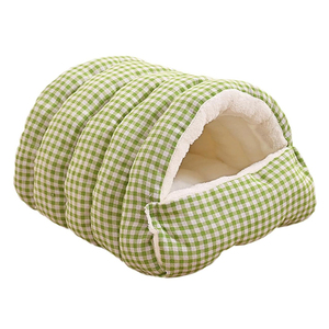 Pet Cat Dog House Cave Cozy Soft Kennel <b>Beds</b> for Indoor Warm Sleeping <b>Bag</b> Washable Pet Cushion Plush Puppy Kitten <b>Bed</b> Nest - Product Image 2