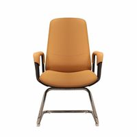 Fauteuil de Visiteur VIP Ergonomique Commercial en Cuir pour Conférences et Réunions – Meilleure Vente
