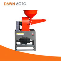 Moulin à farine électrique DAWN AGRO 220V, grande capacité, usage domestique, broyeur de céréales pour blé, maïs