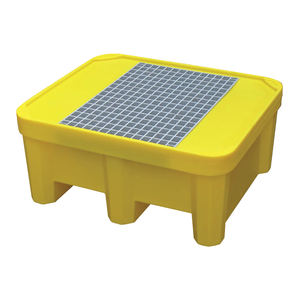 Tanque colector de polietileno Carvel 925x800x420mm para ácidos, bases y aceites, para 1 tambor, 225lt - Product Image 1