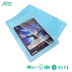 Support de <span class=keywords><strong>carte</strong></span> de collection personnalisé en acrylique avec protection antichoc en TPU transparente pour cartes de <span class=keywords><strong>jeu</strong></span> de collection avec protège-slabs - Product Image 1