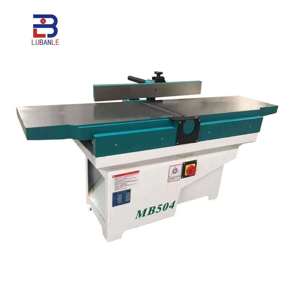 กบม้านั่งงานไม้300มม. 400มม. 500มม. Jointer Planer พื้นผิวไม้เนื้อแข็งอุตสาหกรรมหนัก MB504