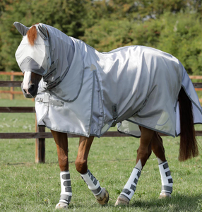 Fashionable Horse Summer Sheets With Cooling Mesh Panels And Photostable Fabric Resisting Fading Under Sun - Product Image 3