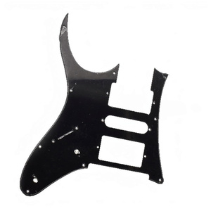 Protector de Palmeta de 3 Capas y 10 Orificios HSH para <span class=keywords><strong>Guitarra</strong></span> Eléctrica ST 7V, Doble Humbucker, Bobina Simple, Antiarañazos, para Mano Izquierda - Product Image 1