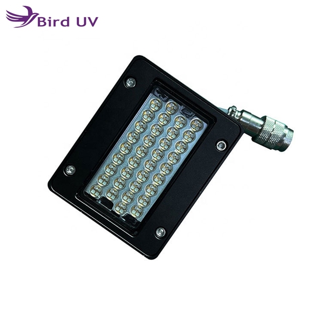 Water-Cooled 350W LED UV Curing Lamp with 395nm Wavelength and 60x30mm Irradiation Area for Flatbed Printer Ink Curing