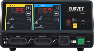 EUR VET Instrumento Veterinário Prático Alta Qualidade 100W Unidade Eletrocirúrgica Alta Freqüência Equipamentos Eletrocirúrgicos para Cães - Product Image 2