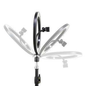 Anneau lumineux universel <span class=keywords><strong>avec</strong></span> trépied et microphone pour la diffusion en direct de podcasts YouTube - Product Image 4