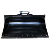 Vente flash : Godet à boue standard noir pour excavatrice avec garantie d'un an, hydraulique, certifié CE