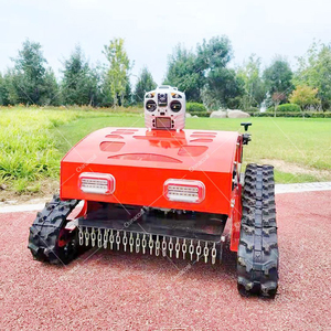 Crawler <b>Mini</b> Garden Power Grass Cutting Machine Remote Control <b>Robotic</b> Lawn Mower Engine Gear 550mm Mowing Width 200m Remote - Product Image 6