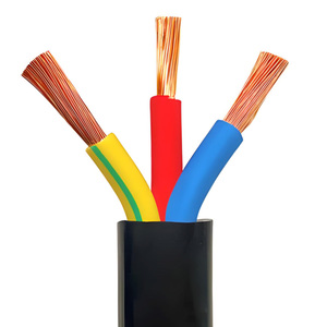 RVV Copper Conductor Cable 300/500V 2 3 4 5 Core PVC Insulated Sheathed Flexible Control Wire For Home Appliance Electrical Line