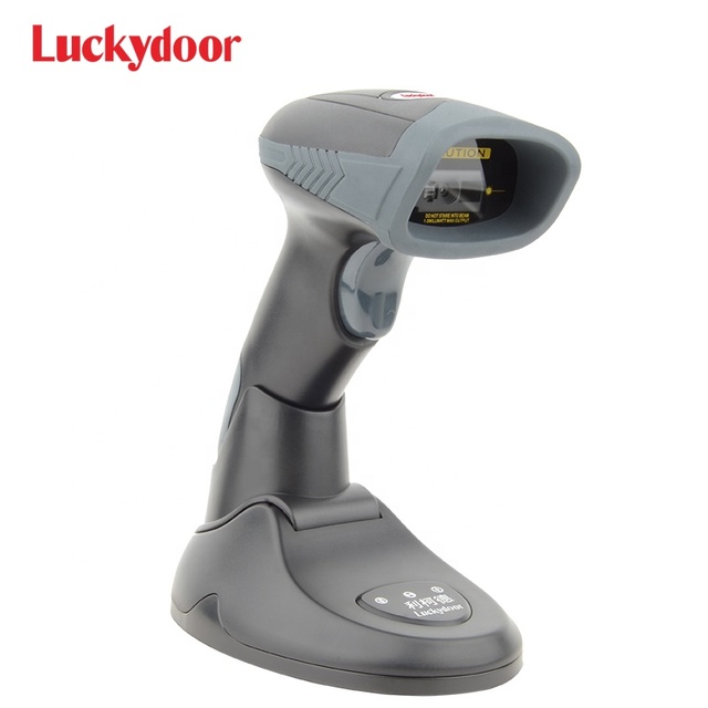 Inventory USB 2D Barcode Scanner Wifi Wireless  1D 2D Qr  Bar Code Reader  With Charging Base