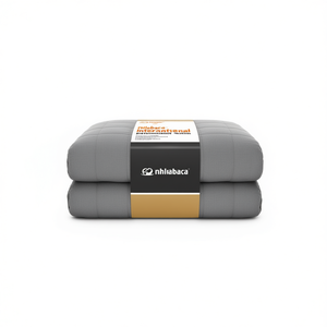 Couverture réversible HeiQ en fibres synthétiques matelassées, équipement de couchage pour adultes toutes saisons - Product Image 1