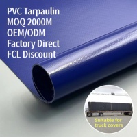 Lona de PVC Resistente e Impermeable para Cubrir Carga de Camiones, Adecuada para Protección en Transporte Logístico