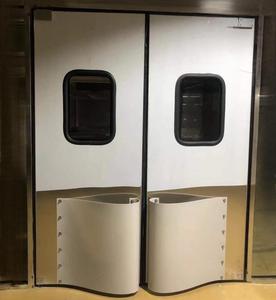 <span class=keywords><strong>Puerta</strong></span> de Acero Inoxidable de Alto Rendimiento para Cuarto Limpio, <span class=keywords><strong>Puerta</strong></span> Batiente con Sistema de Retorno por Resorte para Fábrica, Laboratorio, Taller de Alimentos. - Product Image 5