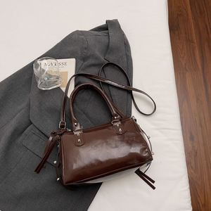 Nuevo Bolso de Hombro de Lujo para Mujer, Estilo Vintage, de Gran Capacidad, con Correa Única y Cierre de Cremallera, en PU - Product Image 3