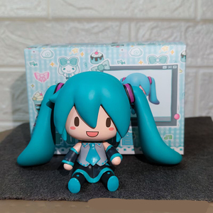 Boîte Mystère 8CM Miku Kagamine <span class=keywords><strong>Rin</strong></span> Ren Figurine Kawaii Japonaise Q Ver <span class=keywords><strong>Anime</strong></span> Figurine Jouet - Product Image 1