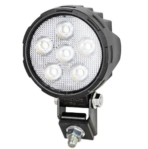 CJTD סדרת באיכות גבוהה 15w 6 מנורת חרוזים עגול led אור עבור הנדסת משאית עבודת מנורת led