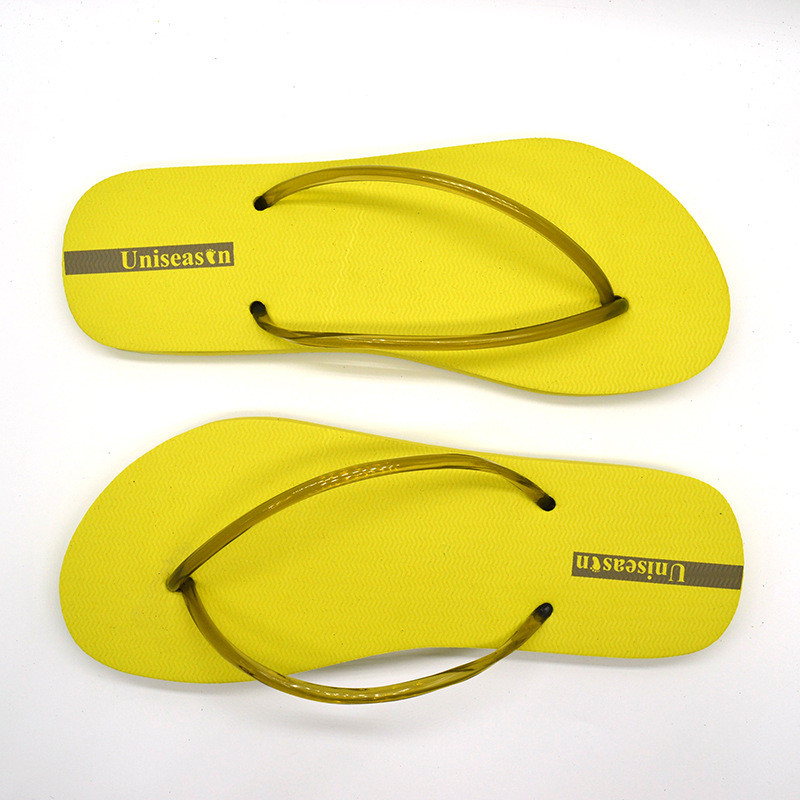 Cheap Filpflops Comfortable Non-slip Women Men PVC Rubber Filp Flops Wholesale