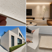 Kasaro Factory Outlet, fabricant de façades extérieures, carreaux muraux en pierre flexible MCM KASARO, vente en gros pour la rénovation murale