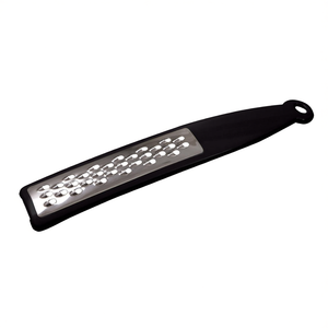 Râpe en acier inoxydable avec poignée noire pour râper et émincer les légumes et le fromage, outil de cuisine - Product Image 2