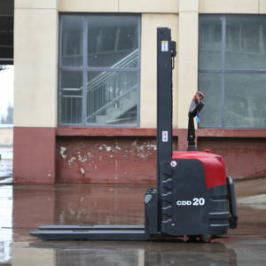 Carretilla elevadora eléctrica Mini Reach Truck de alta calidad para varias ocasiones Apilador versátil - Product Image 3