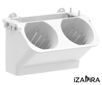 Pot de plante vertical moderne en plastique pour jardin domestique, à suspendre au mur, auto-arrosant, en vente en gros