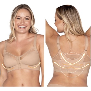 <span class=keywords><strong>Reggiseno</strong></span> Modellante Senza Ferretto con Chiusura Frontale, Supporto Posturale e Copertura Totale per Donna - Product Image 2