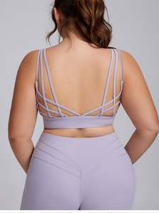 مخصص زائد حجم 2 قطعة اليوغا صالة ألعاب رياضية مجموعات النساء حمالة صدر أعلى اللياقة البدنية عالية الخصر ليجينج ملابس رياضية مجموعة - Product Image 2