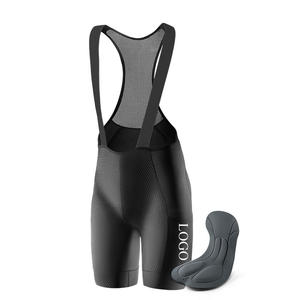 Cuissard de cyclisme grande taille avec logo personnalisé pour hommes vêtements de cyclisme vélo de route respirant séchage rapide avec poches - Product Image 1
