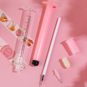 Bolígrafo de Gel con Forma de Jeringa, Creativo y Colorido, con Logotipo Personalizado Impreso, para Regalo Estudiantil, Venta al Por Mayor - Product Image 3