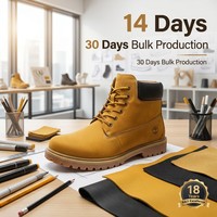 Bottes Martin en cuir de vache véritable, fabriquées à la main, souples, imperméables, respirantes, tendance, pour hommes, pour la marche en hiver, la randonnée sur la neige