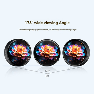 Scheda di sviluppo ben Made-<span class=keywords><strong>ESP32</strong></span>-S3 Touchscreen AMOLED da 1.75 pollici con supporto per custodia Deepseek Xiaozhi AI interazione vocale - Product Image 6