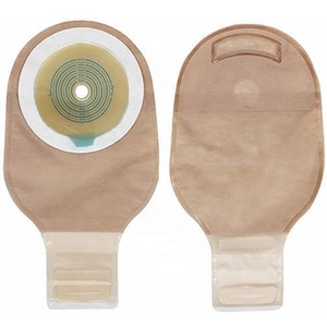 Factory Manufacturer One Piece Colostomy Bags Reusable Drainable Opaque Class I Medical Home Use Stoma Care <strong>Ostomy</strong> <strong>Supplies</strong> - Product Image 1